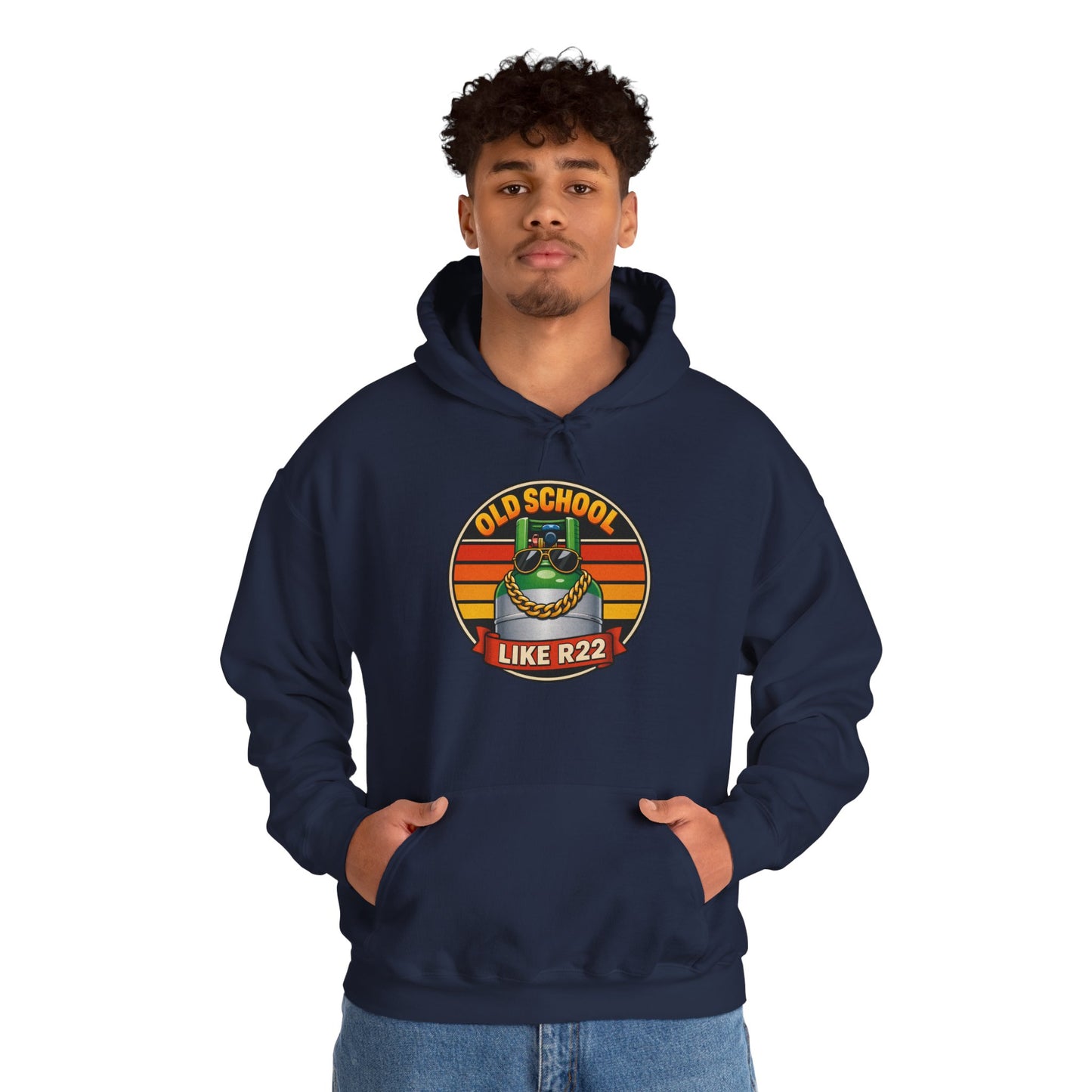 “Old School Like R22” Refrigeration Hoodie