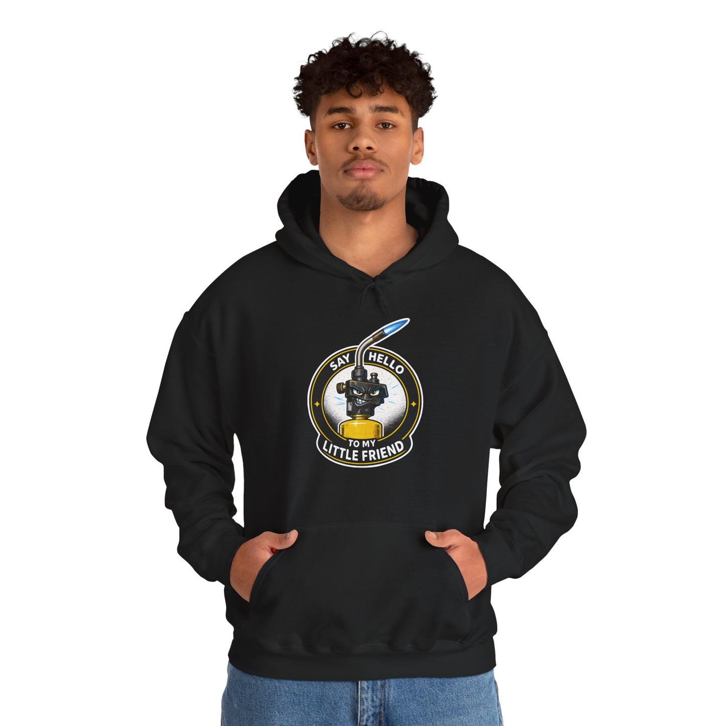 “Say Hello To My Little Friend” Turbo Torch Hoodie