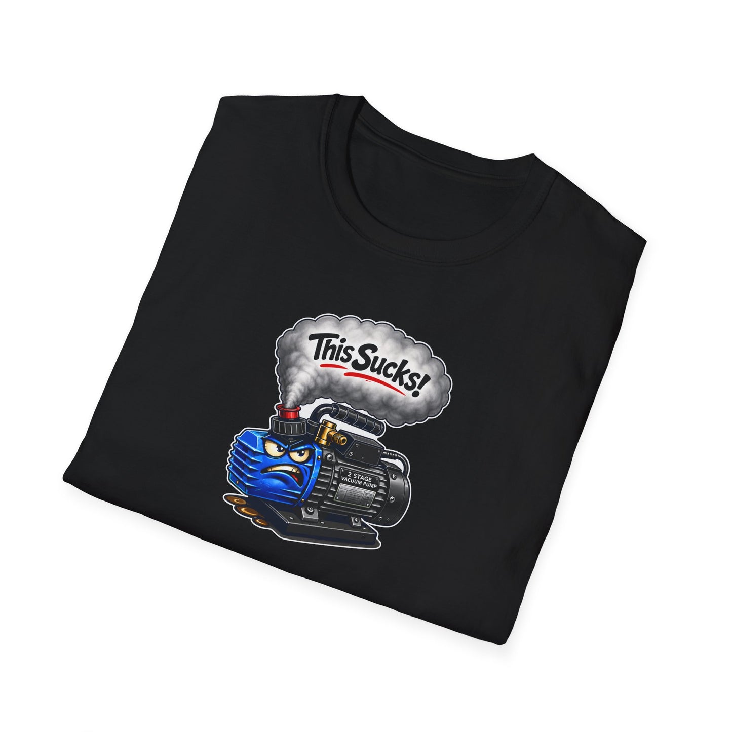 “This Sucks!” Vacuum Pump T-Shirt