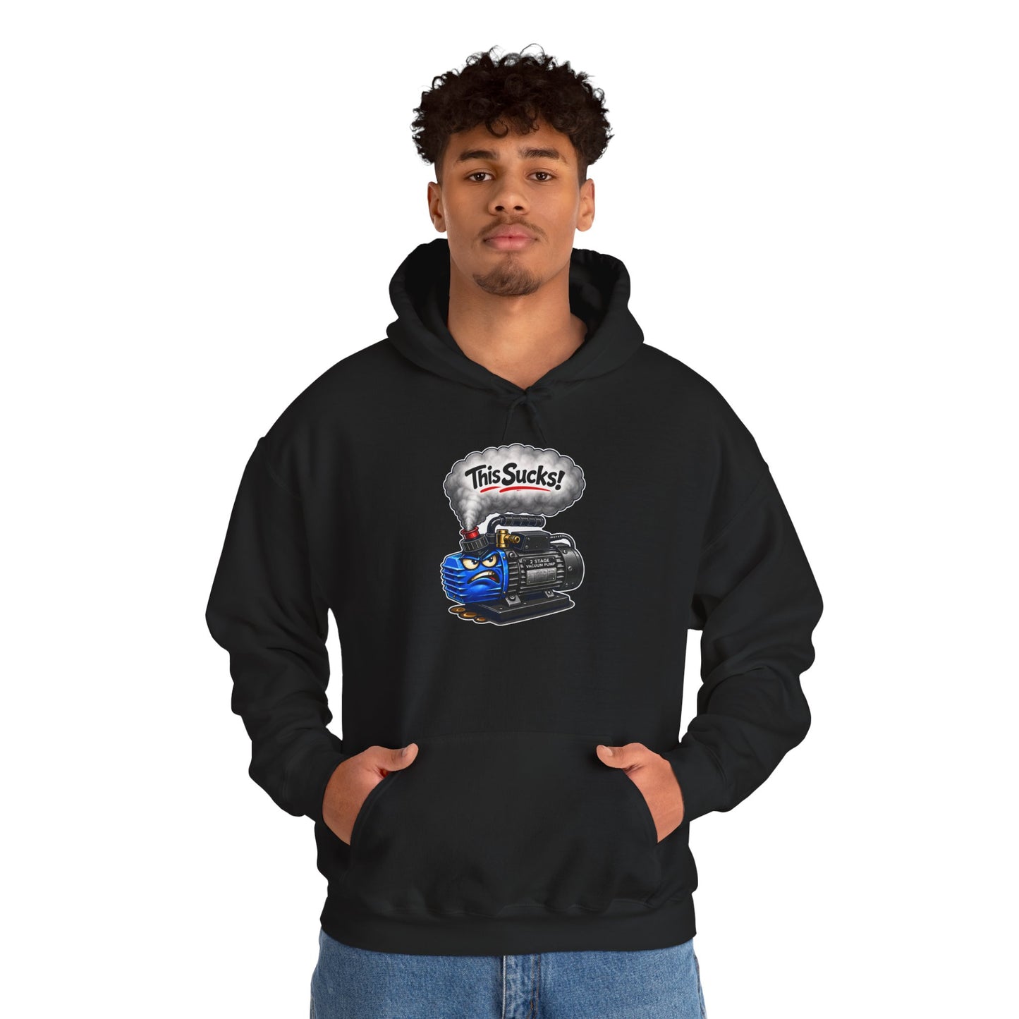 “This Sucks!” Vacuum Pump Hoodie