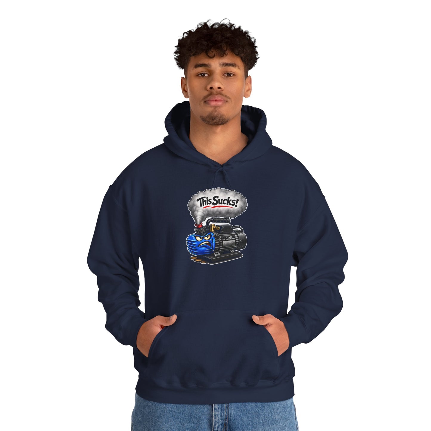 “This Sucks!” Vacuum Pump Hoodie