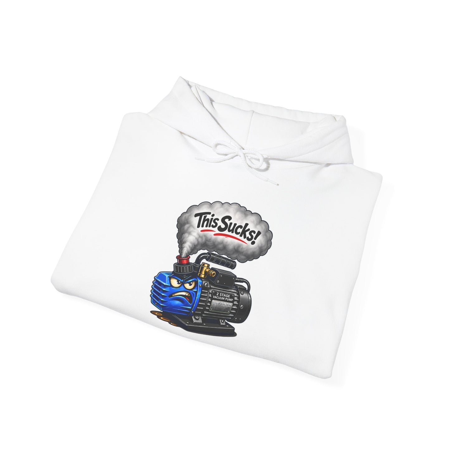 “This Sucks!” Vacuum Pump Hoodie