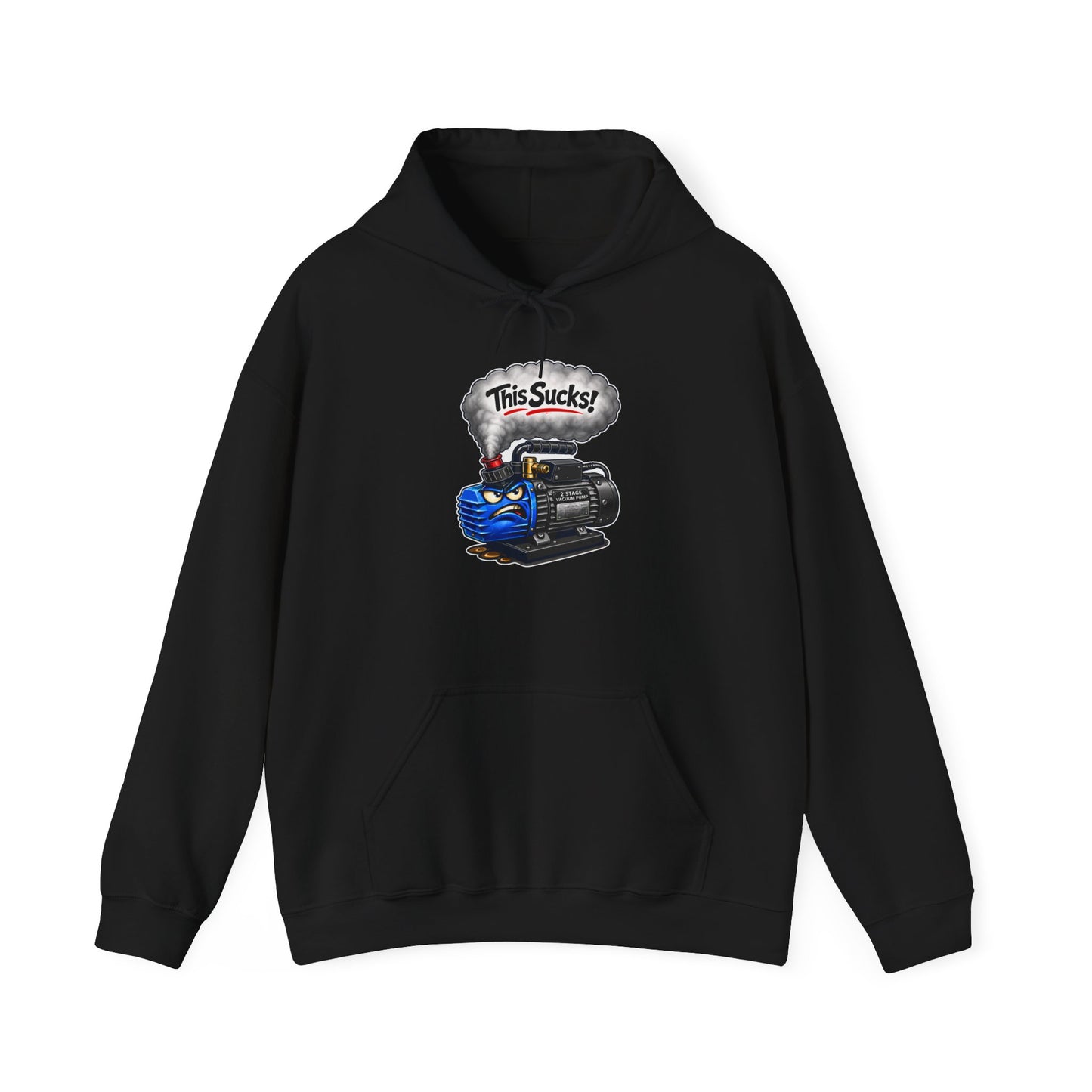 “This Sucks!” Vacuum Pump Hoodie