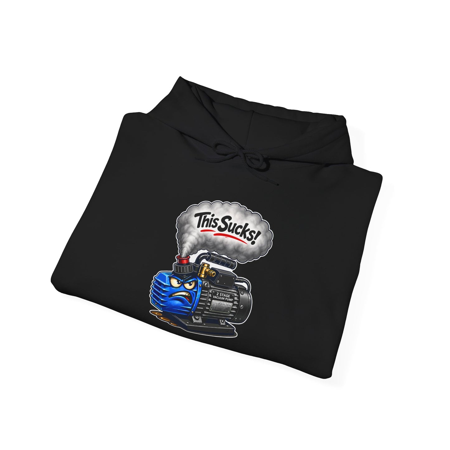 “This Sucks!” Vacuum Pump Hoodie