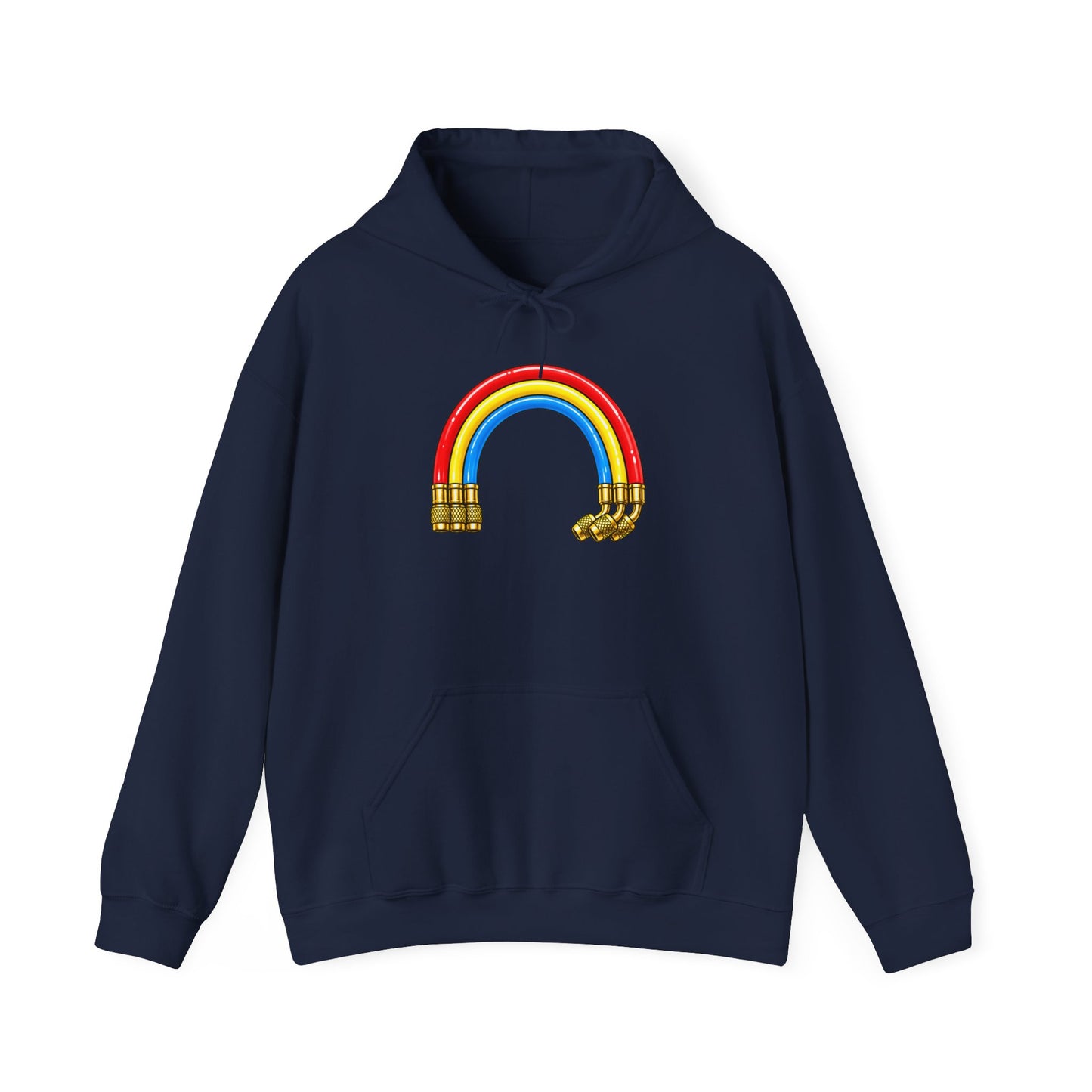 Rainbow Refrigerant Hoses Hoodie