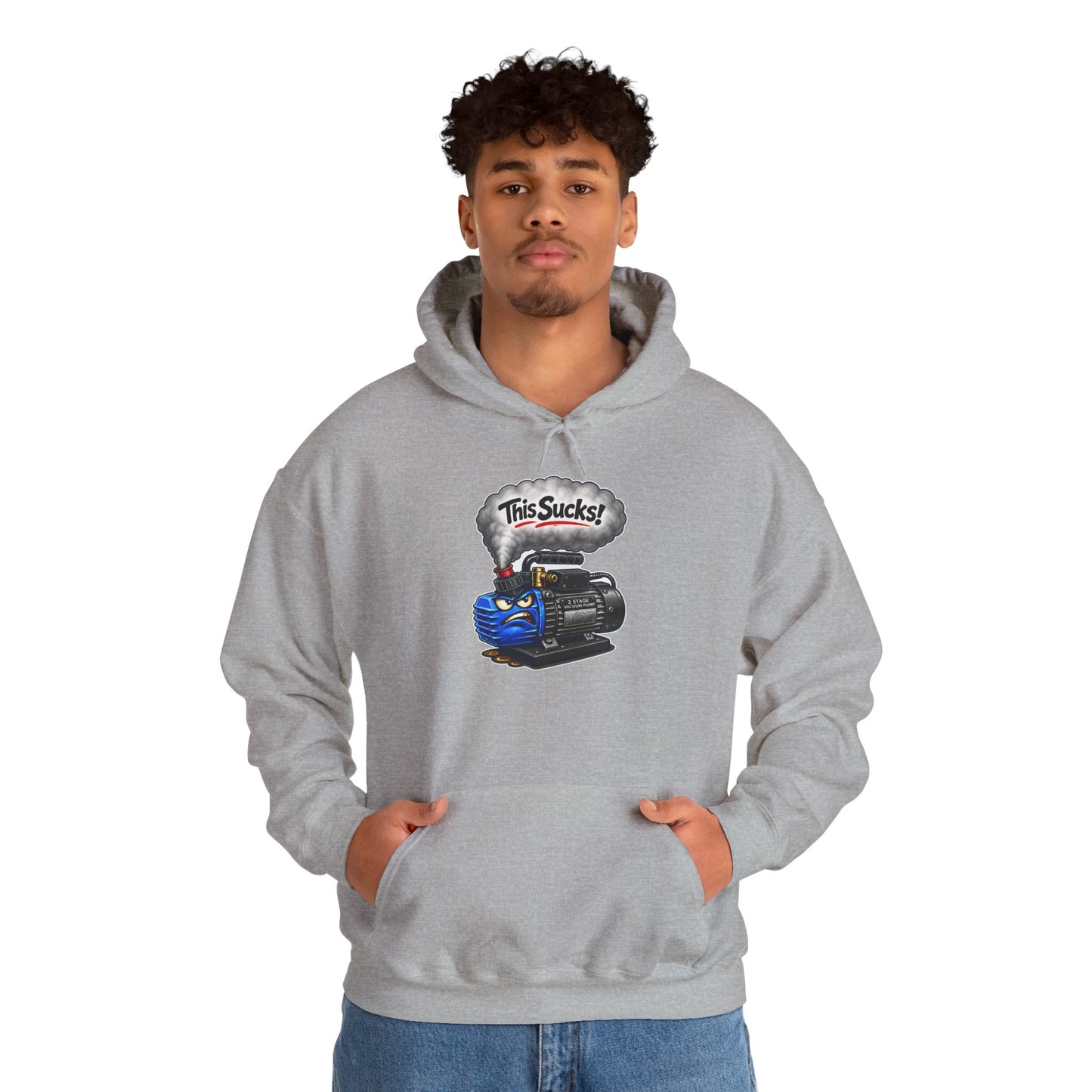 “This Sucks!” Vacuum Pump Hoodie