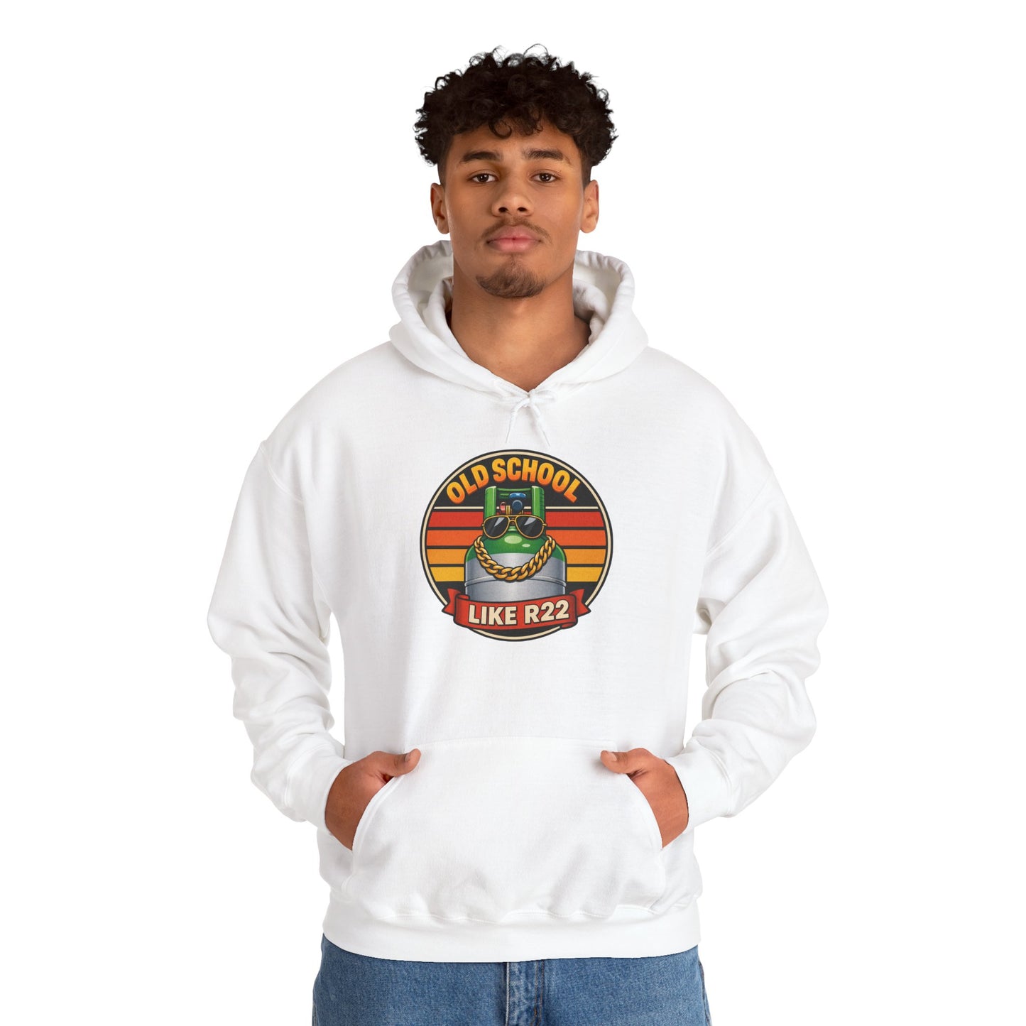 “Old School Like R22” Refrigeration Hoodie