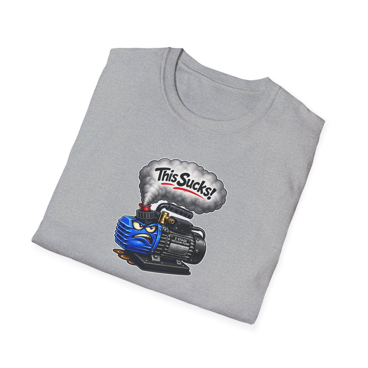 “This Sucks!” Vacuum Pump T-Shirt