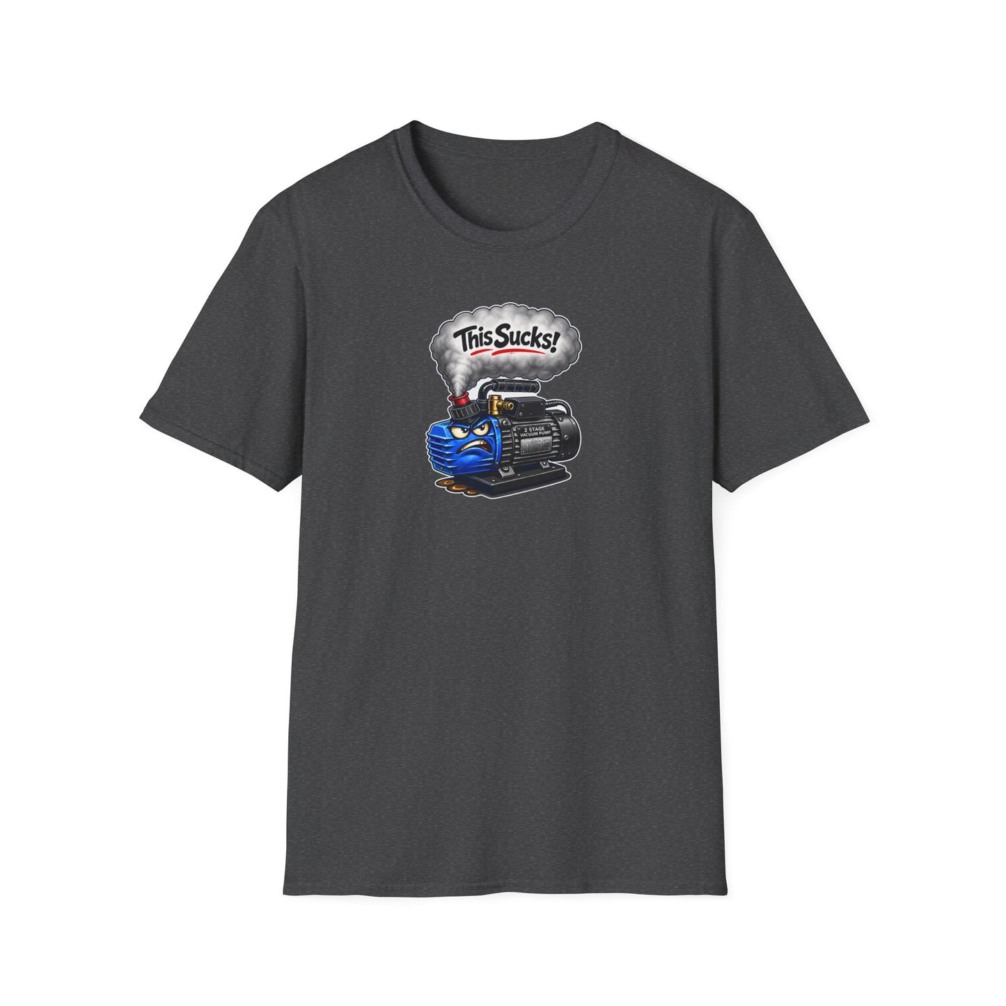 “This Sucks!” Vacuum Pump T-Shirt