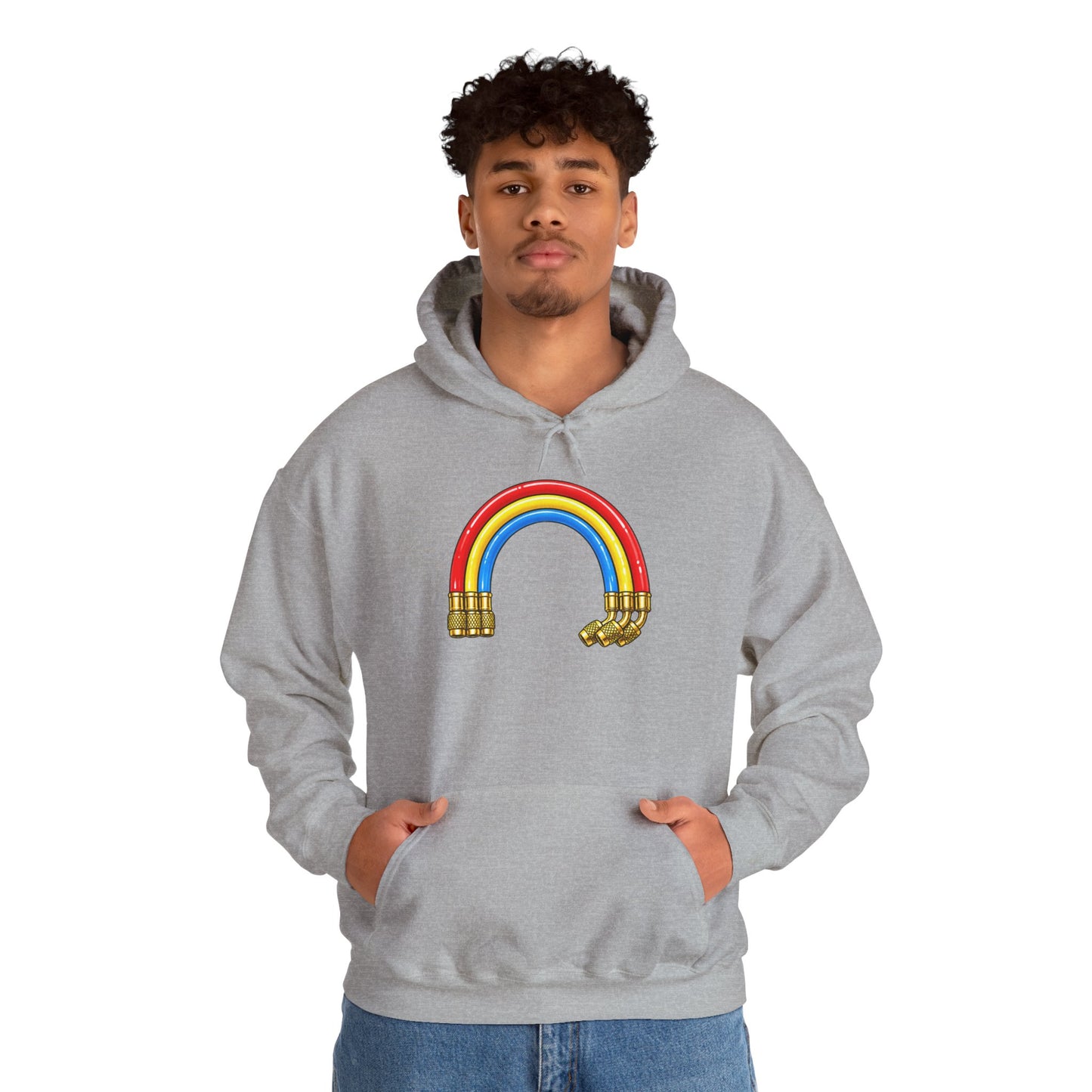 Rainbow Refrigerant Hoses Hoodie