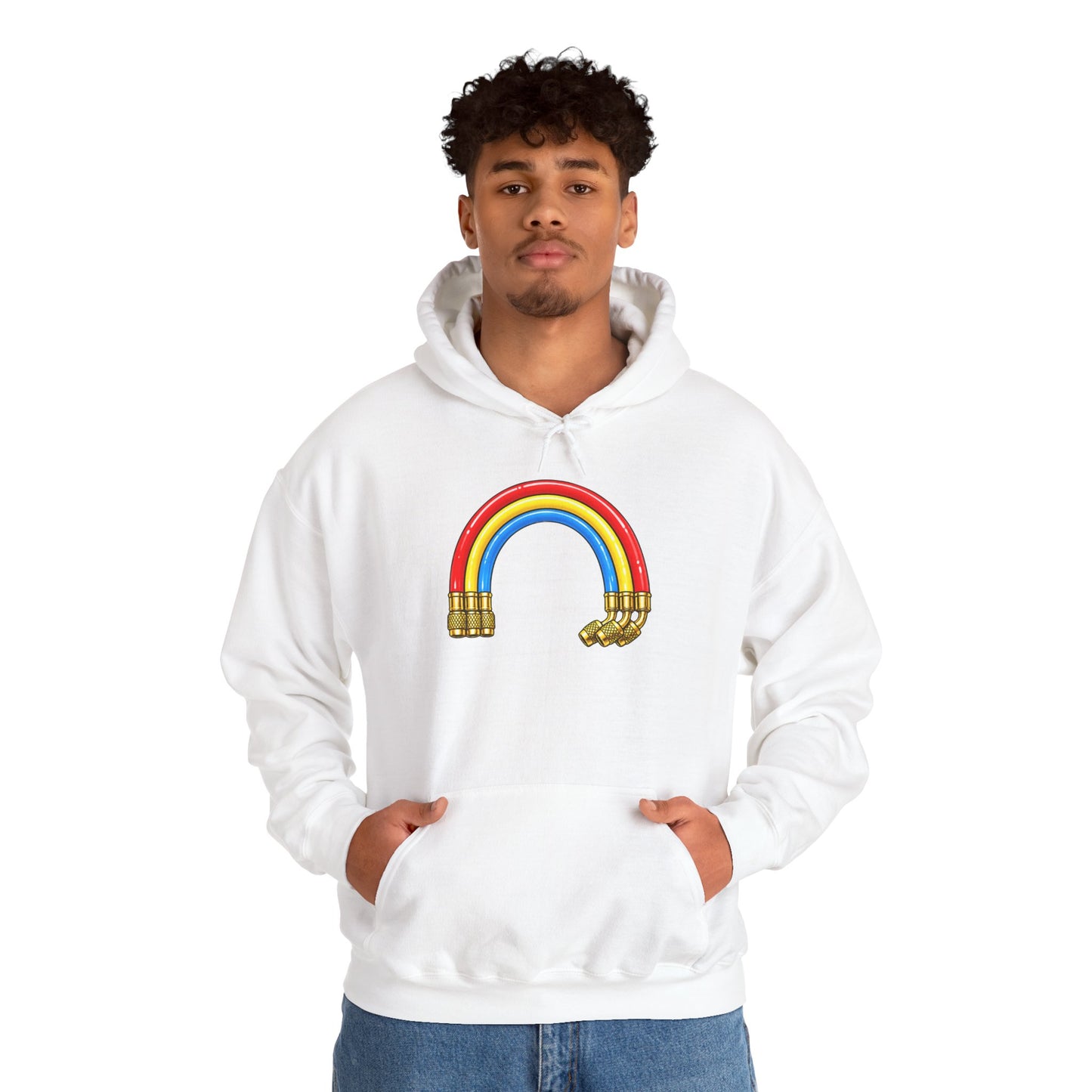 Rainbow Refrigerant Hoses Hoodie