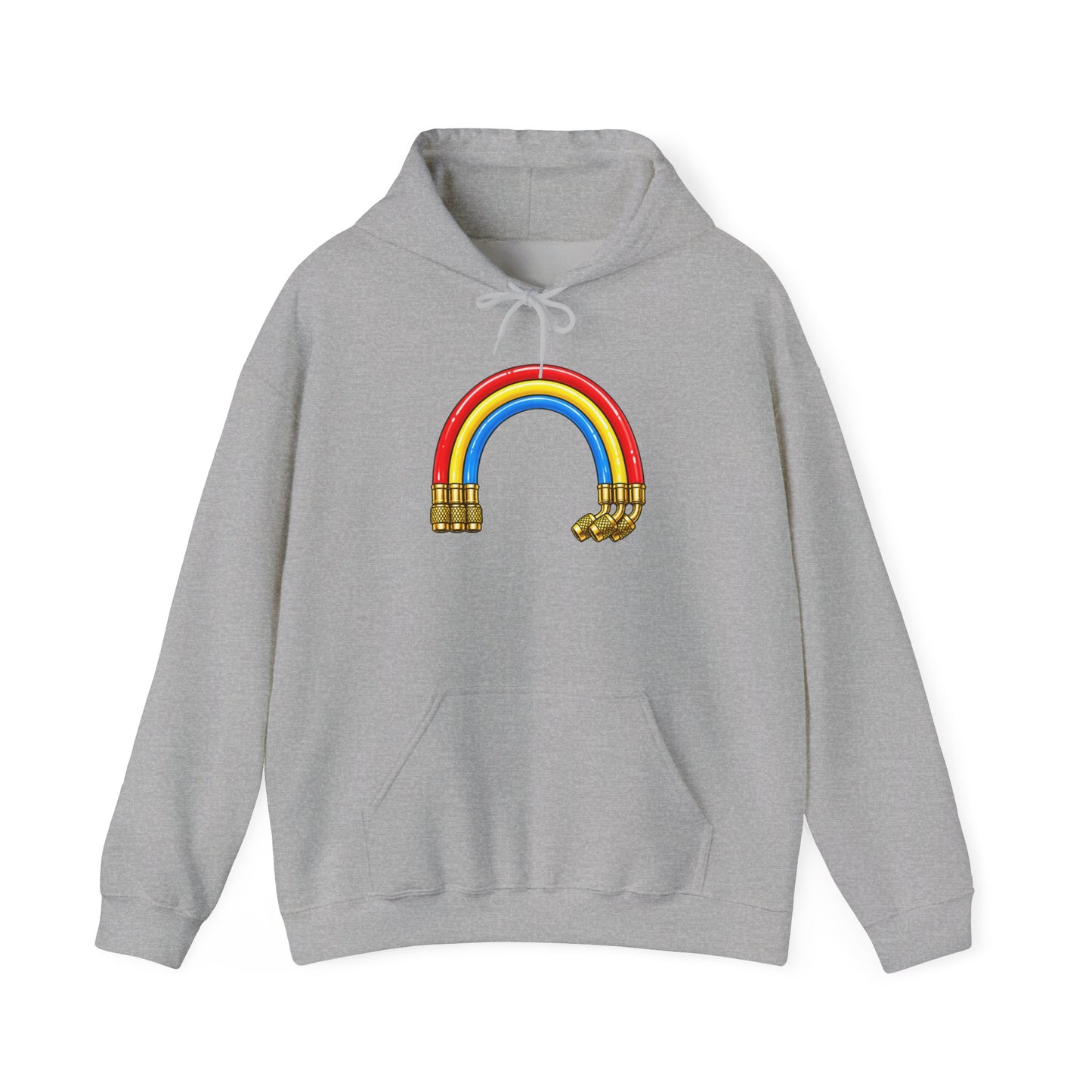 Rainbow Refrigerant Hoses Hoodie
