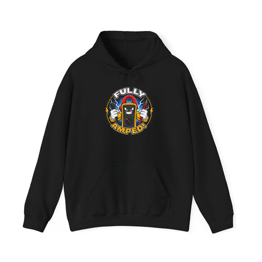 “Fully Amped!” Electrician Hoodie