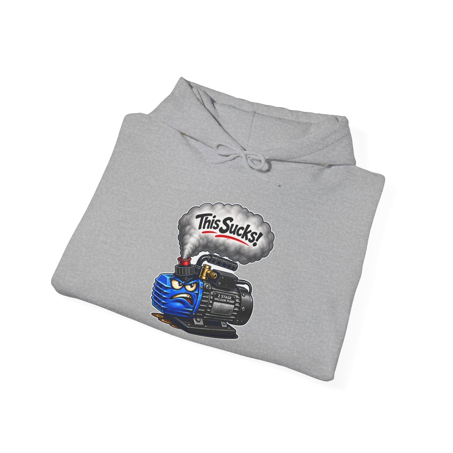 “This Sucks!” Vacuum Pump Hoodie