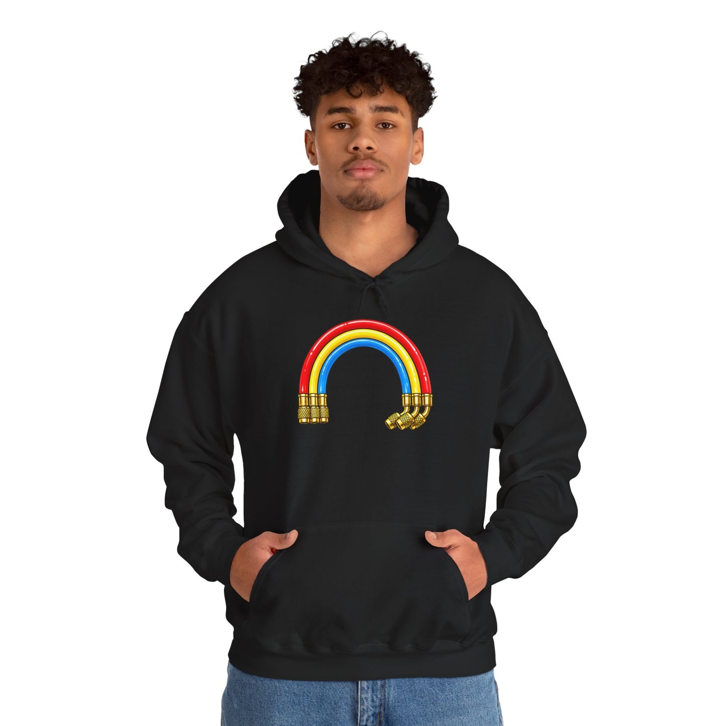 Rainbow Refrigerant Hoses Hoodie