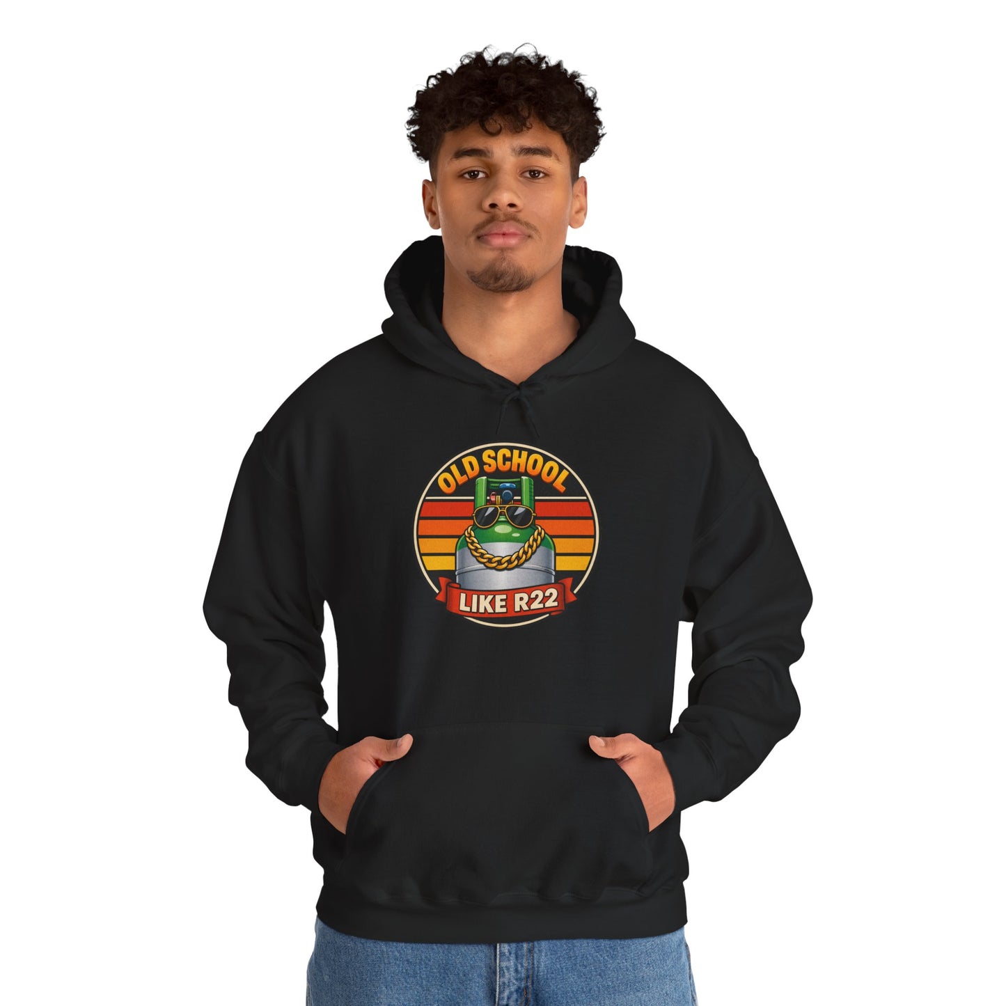 “Old School Like R22” Refrigeration Hoodie