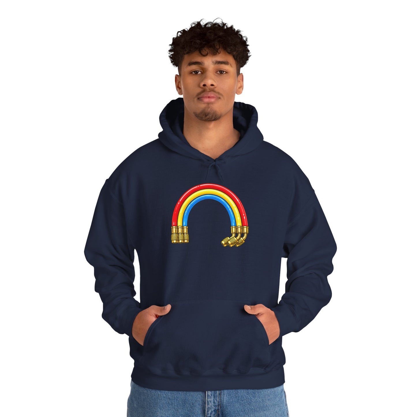 Rainbow Refrigerant Hoses Hoodie