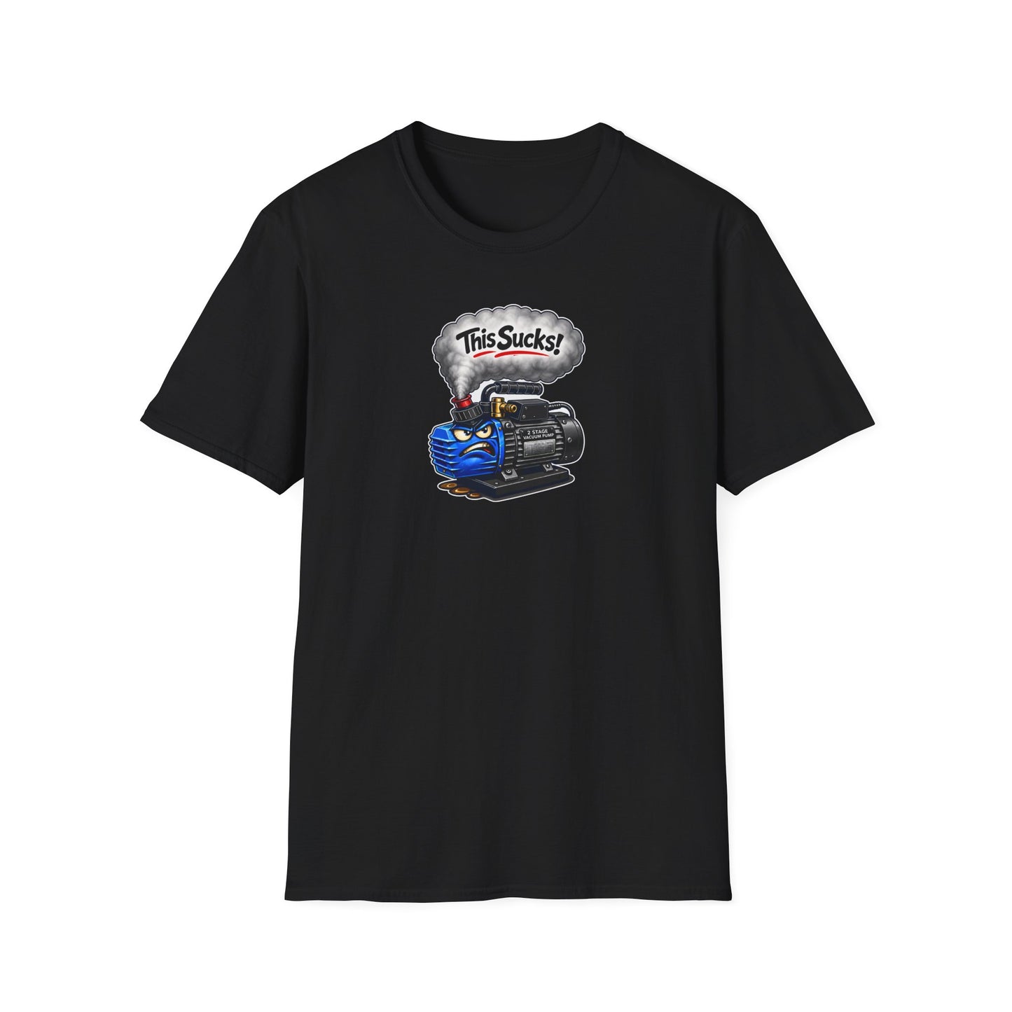 “This Sucks!” Vacuum Pump T-Shirt