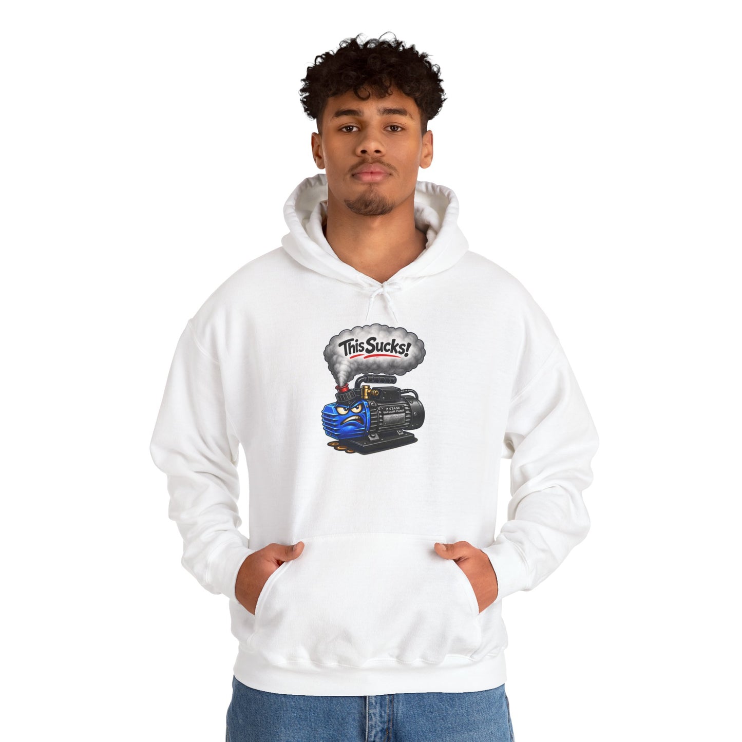 “This Sucks!” Vacuum Pump Hoodie