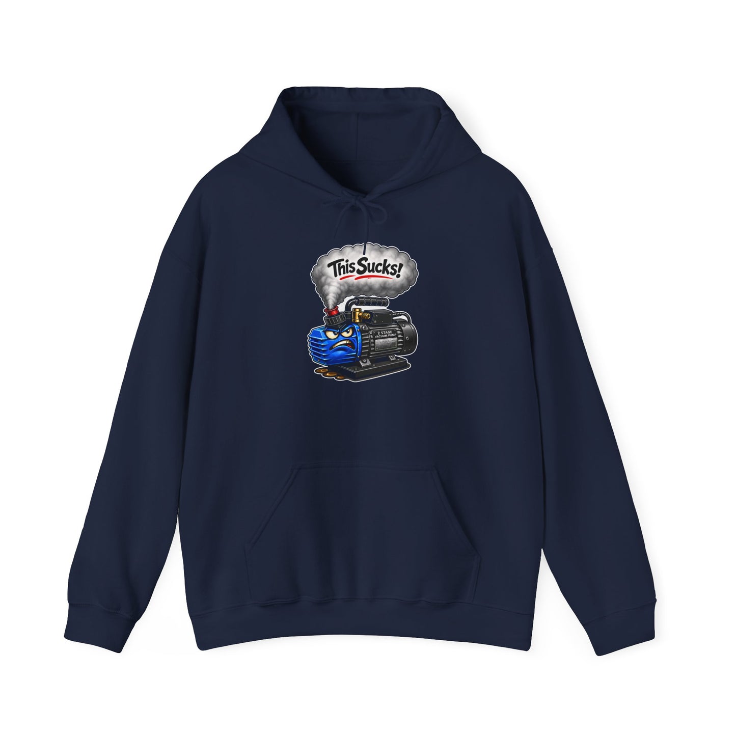 “This Sucks!” Vacuum Pump Hoodie