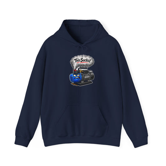 “This Sucks!” Vacuum Pump Hoodie