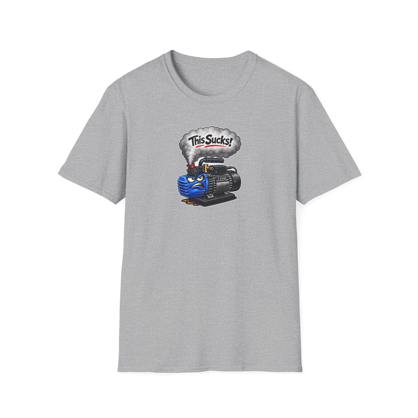 “This Sucks!” Vacuum Pump T-Shirt